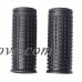 Black Short Mini Small Durable Non-Slip Rubber Handlebar Grips for Various Bikes Bicycles About 7cm (2.75") Length - B00JPNF1DY